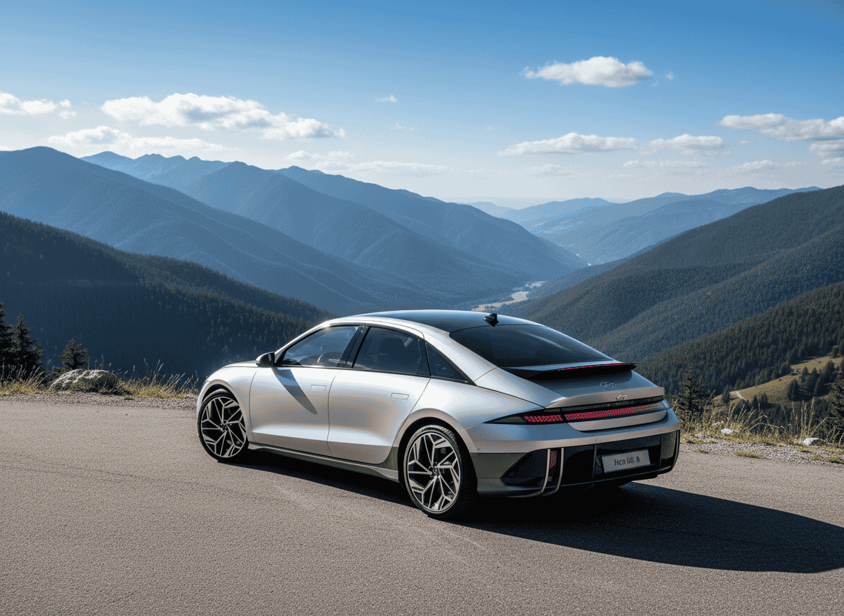 Hyundai Ioniq 6 - Diseño aerodinámico excepcional con 614 km WLTP