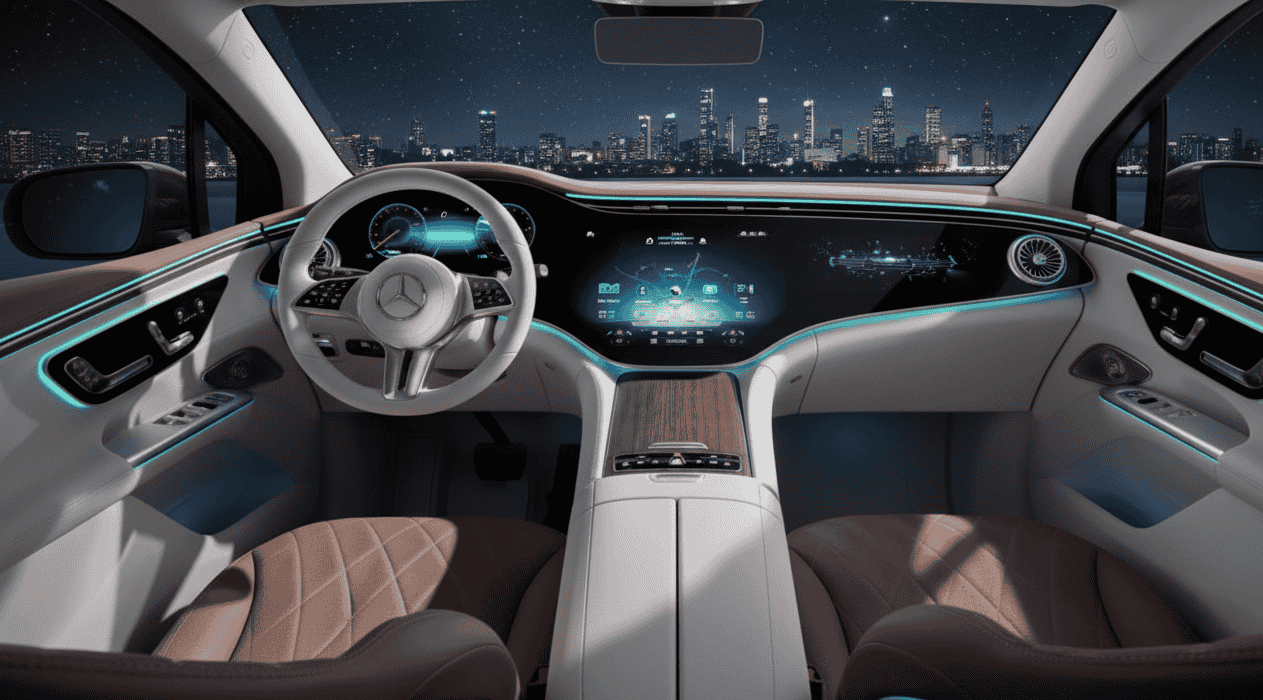 Mercedes EQE - Lujo alemán con 590 km WLTP