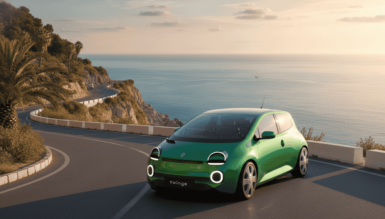 Renault Twingo E-Tech - Mejor coche eléctrico urbano compacto 2025